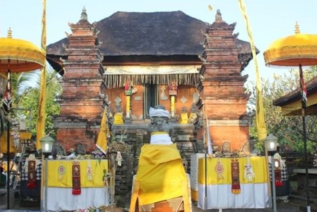 Pura Dalem Dasar di Desa Sibanggede, Abiansemal, Badung, Bali