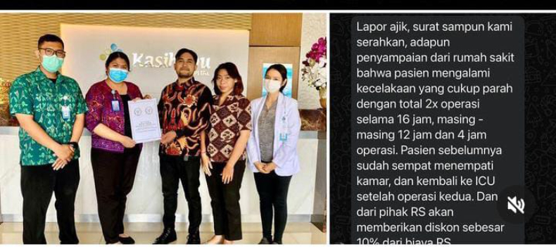 AWK janji akan gelar RDP dengan pihak rumah sakit Kasih Ibu Gianyar