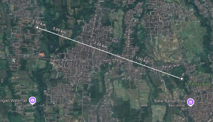Lokasi gempa utama dan susulan di Gianyar, Bali pada 21 September 2024.