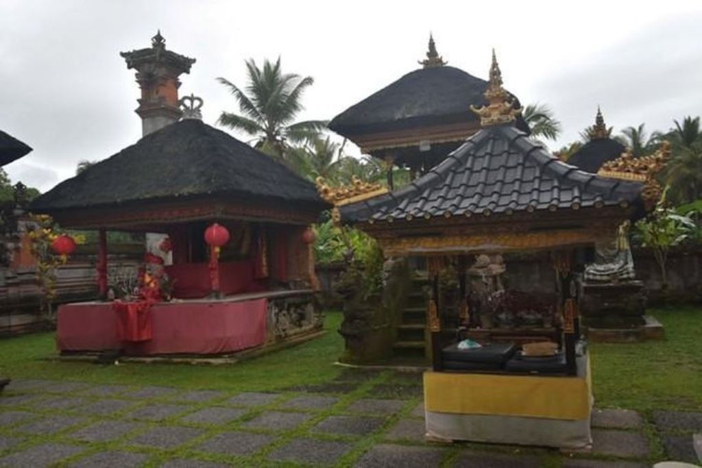 Pura Dalem Puri Carangsari di Badung, Bali.