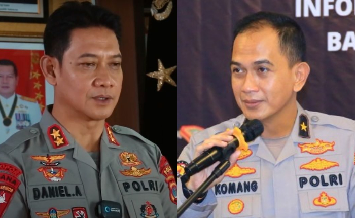 Siapa lebih tajir: Antara Kapolda Bali Irjen Pol Daniel Adityajaya (kiri) dan Wakapolda Bali Brigjen Pol Komang Sandi Arsana?
