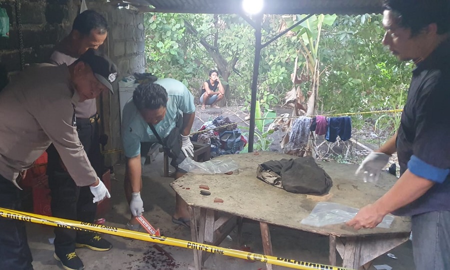 Lokasi pembunuhan di Desa Ban, Karangasem, Bali yang dilakukan Nyoman Tista kepada kakak tirinya, I Ketut Badung.