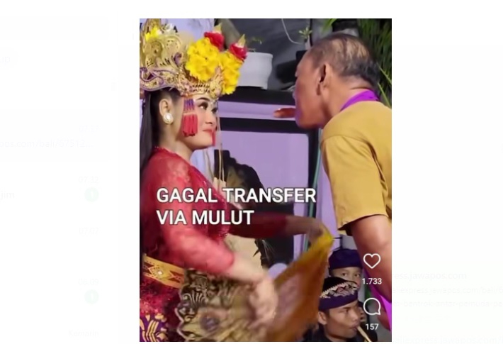 Viral penari joged Bumbung tolak saweran dengan mulut