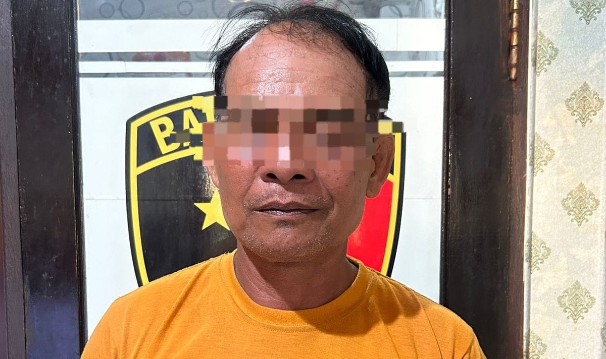 Tukang kebun di Giantar I Ketut Suparta ditetapkan sebagai tersangka pencurian.