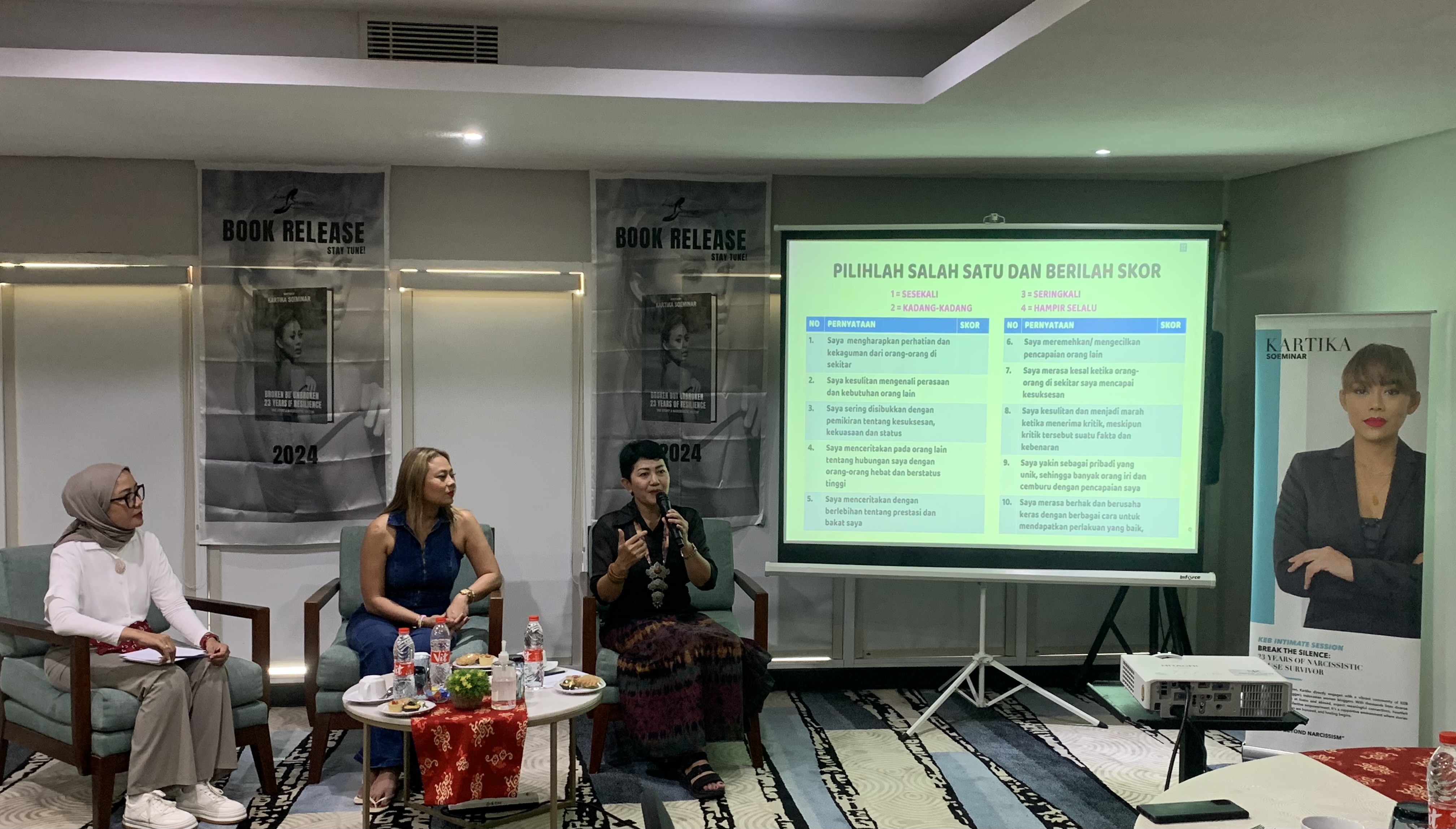 EDUKASI: Kampanye #BrokenButUnBroken di Denpasar, Sabtu (28/9)