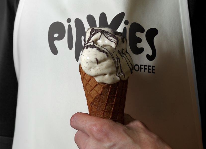 Es krim di Pinkies Gelato Bali