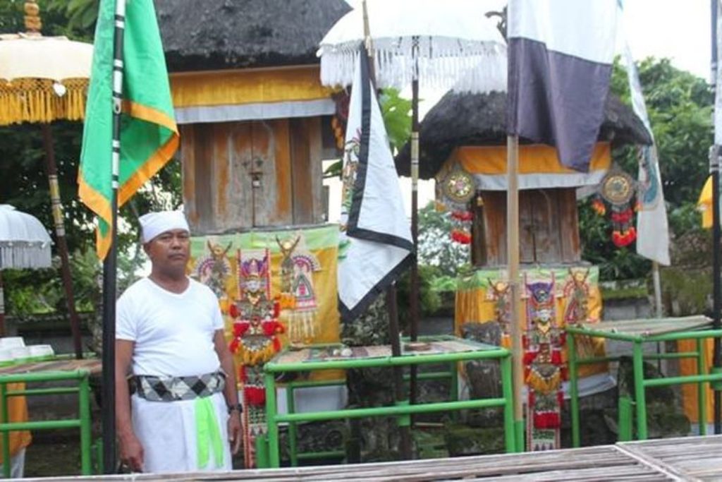 Pura Peneduhan di Banjar Sanggulan, Desa Banjar Anyar, Kecamatan Kediri, Tabanan, Bali.