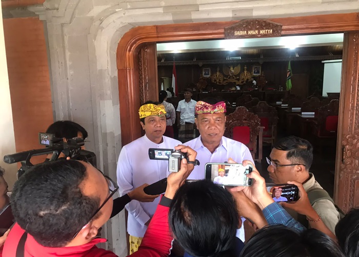 Ketua DPRD Klungkung Anak Agung Gde Anom.