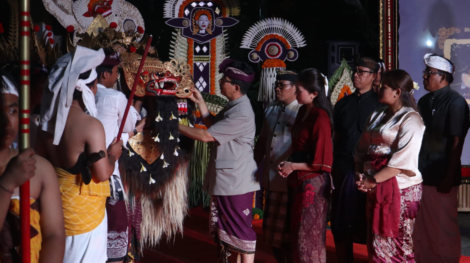 BARONG : Pembukaan APHB Barong Festival 2024 di Tampaksiring, Gianyar.