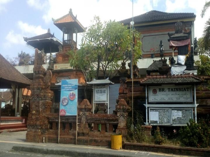 TAINSIAT: Banjar Tainsiat salah satu saksi bisu dan bukti sejarah perang antara Raja Pemecutan dan Raja Buleleng di Denpasar.