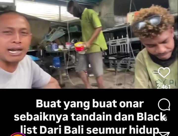 Seorang pria Bali mengaku memiliki sahabat dari NTT yang punya kelakuan baik