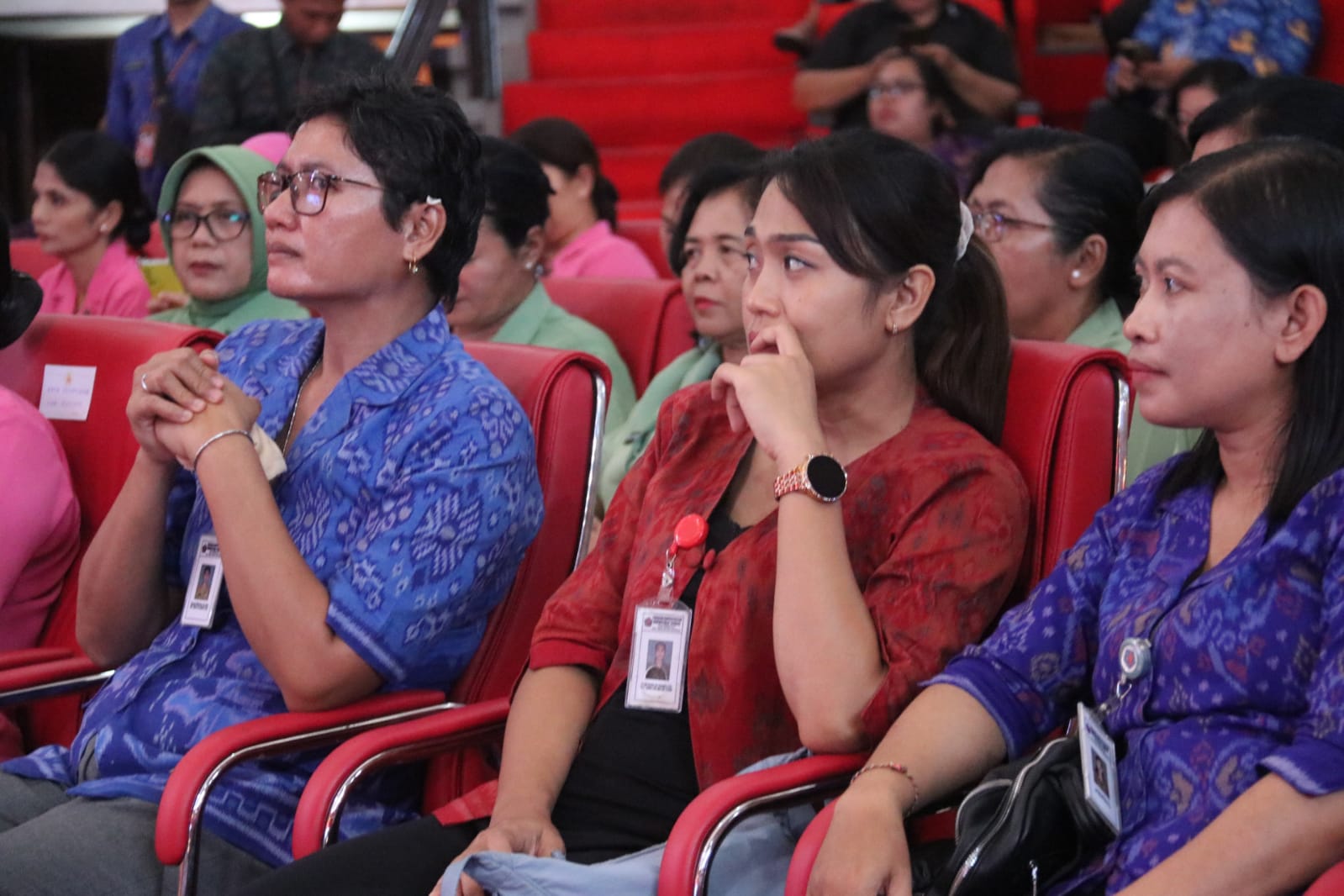 Peserta sosialisasi antikorupsi untuk Peran Perempuan Anti Korupsi di Buleleng bersama KPK RI.