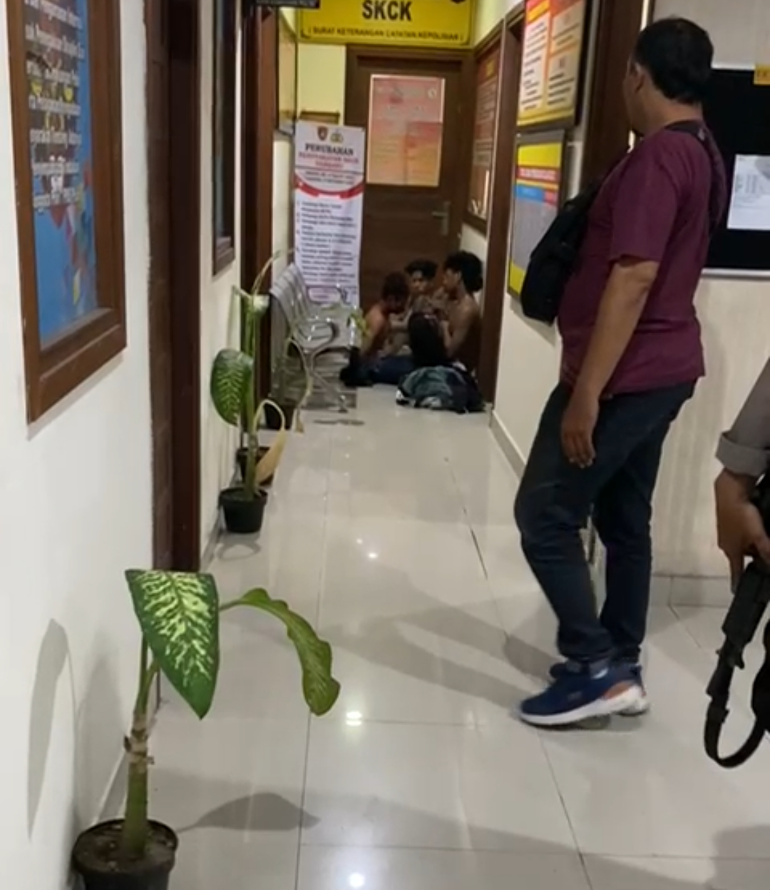 TERSANGKA: Oknum Kelompok Sumba Barat Daya yang diamankan Polsek Kuta Selatan, kini sudah ditetapkan sebagai tersangka. (istimewa)