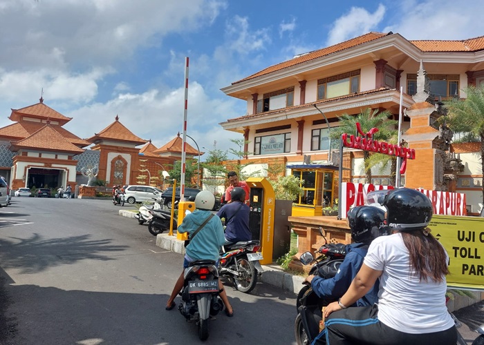Pasar Galiran disebut-sebut bakal menerapkan sistem parkir otomatis seperti di Pasar Semarapura.