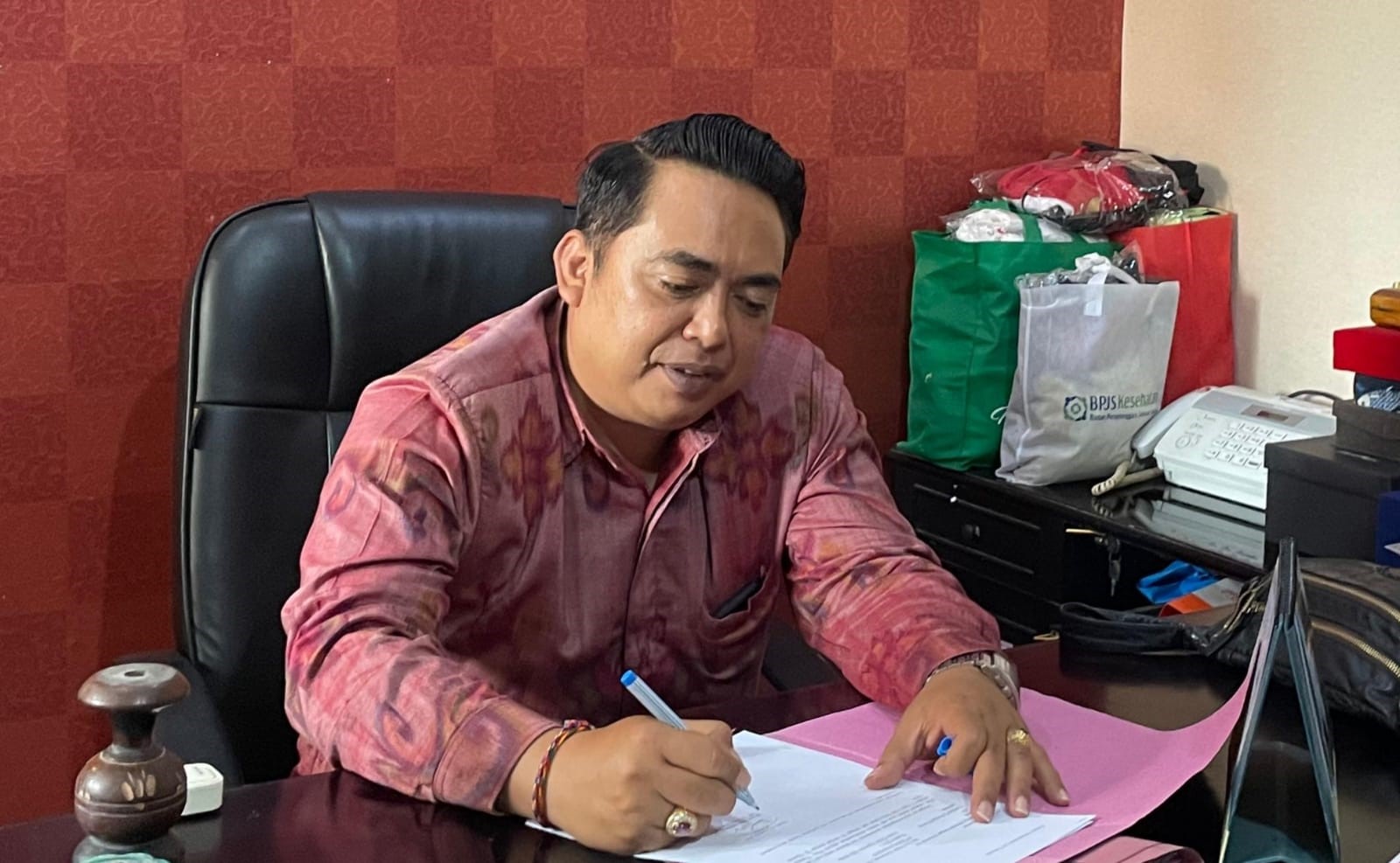 Kepala BKPSDM Kabupaten Bangli I Made Mahindra Putra.