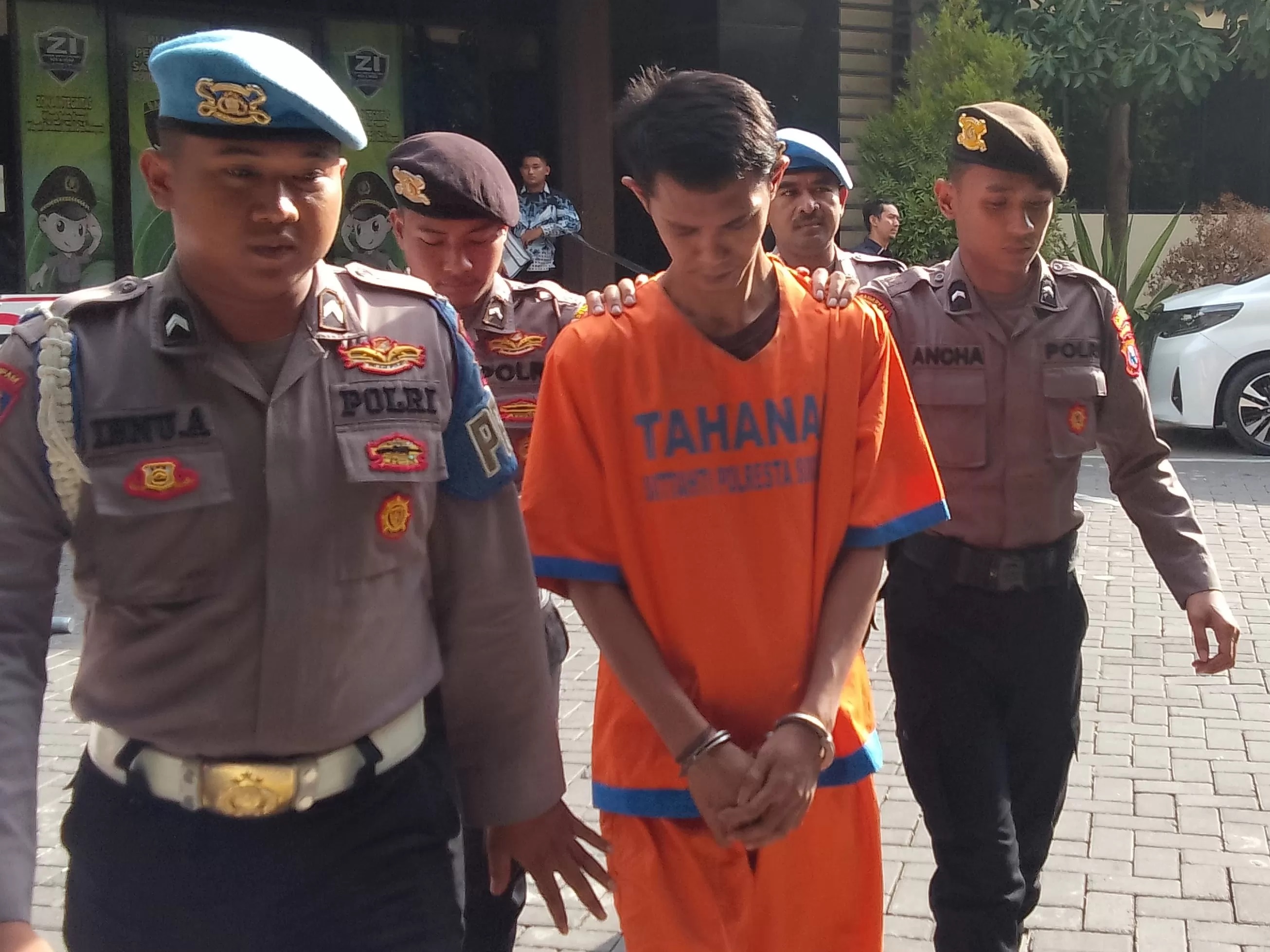 CEMBURU: Agung Prayudya pelaku pembunuhan. (DIKY PUTRA SANSIRI/RADAR SIDOARJO)