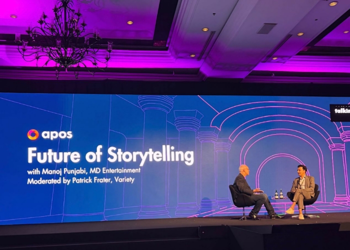 CAPAIAN: CEO dan Founder MD Entertainment, Manoj Punjabi bergabung dengan Asia&rsquo;s Premier Event for the Media, Telecoms & Entertainment Industry (APOS) 2024 di Ayana Resort, Bali pada hari Kamis lalu.
