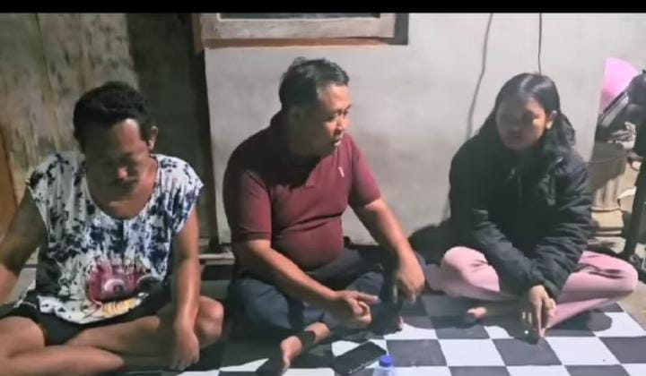 Tim Pemenangan Koster Giri temui Luh Widia Penari Joged Bumbung