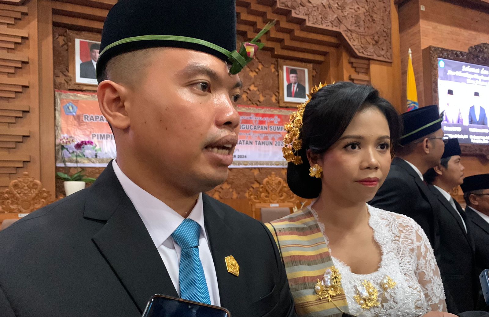 DILANTIK: Ida Bagus Yoga Adi Putra atau Gus Yoga jadi Wakil Ketua DPRD Kota Denpasar termuda pada pelantikan pimpinan Kota Denpasar