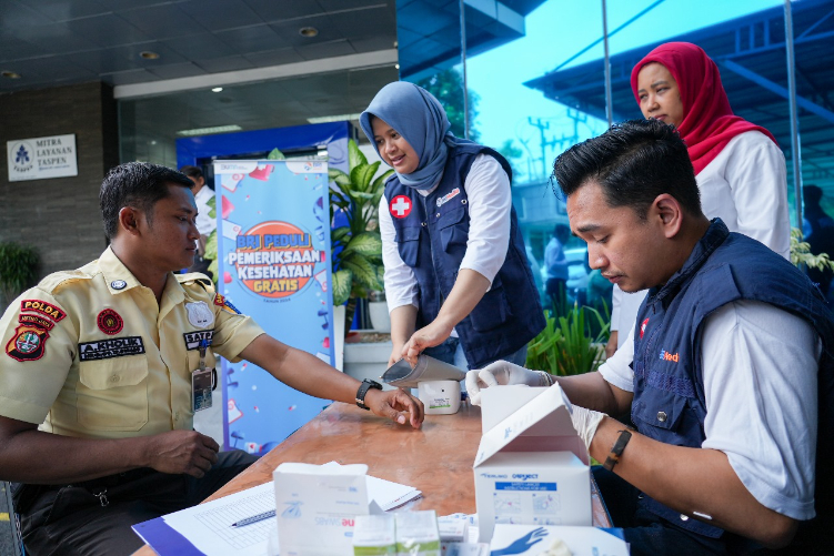 Pemeriksaan Kesehatan Gratis BRI Peduli