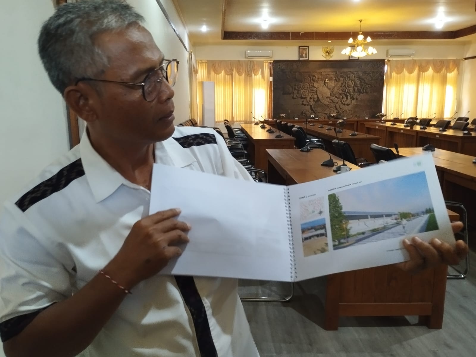 Desain pengembangan jogging track di Lapangan Bhuana Patra Singaraja