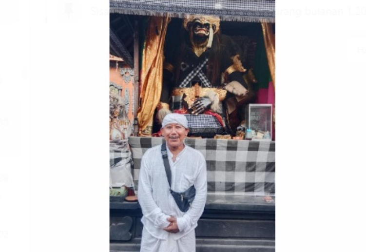 Mangku Gede Pura Dalem Segening, Monang Maning, Ida I Dewa Mangku Mayun angkat bicara terkait Barong Landung runtuh