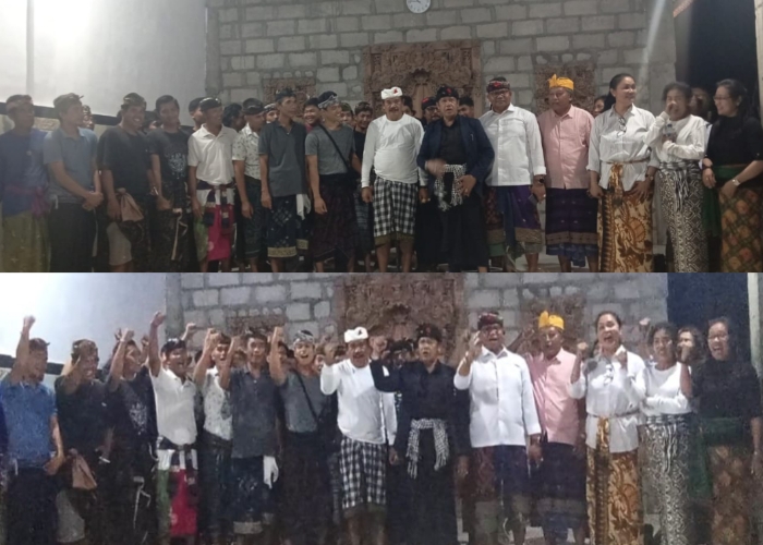 Paket ASTAGUNA saat simakrama di Nusa Penida.