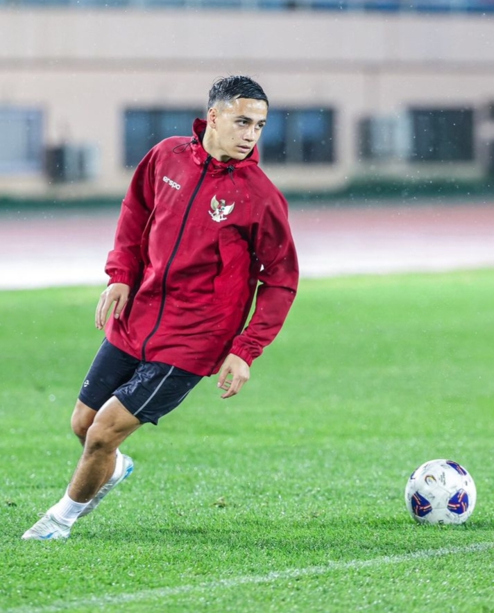 Eliano Reijnders berpeluang menjadi starter di laga Timnas Indonesia vs China, malam nanti