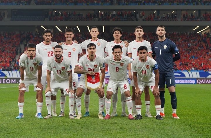 Timnas Indonesia saat berhadapan dengan China di match keempat Grup C Ronde Ketiga Kualifikasi Piala Dunia 2026 Zona Asia, pada Selasa 15 Oktober 2024.