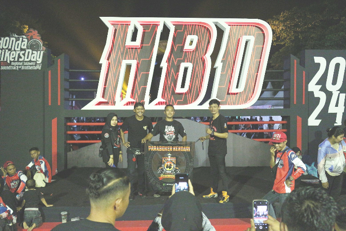 Sukses digelar di tiga pulau yakni di Sulawesi, Kalimantan dan Sumatra,Honda Bikers Day (HBD) 2024 di Makassar berlangsung meriah.