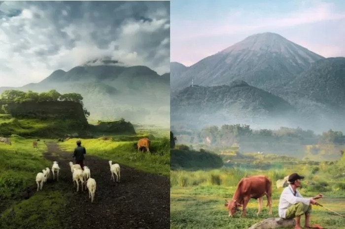 MIRIP: Ranu Manduro, Mojokerto memiliki pemandangan mirip Pegunungan di Selandia Baru.