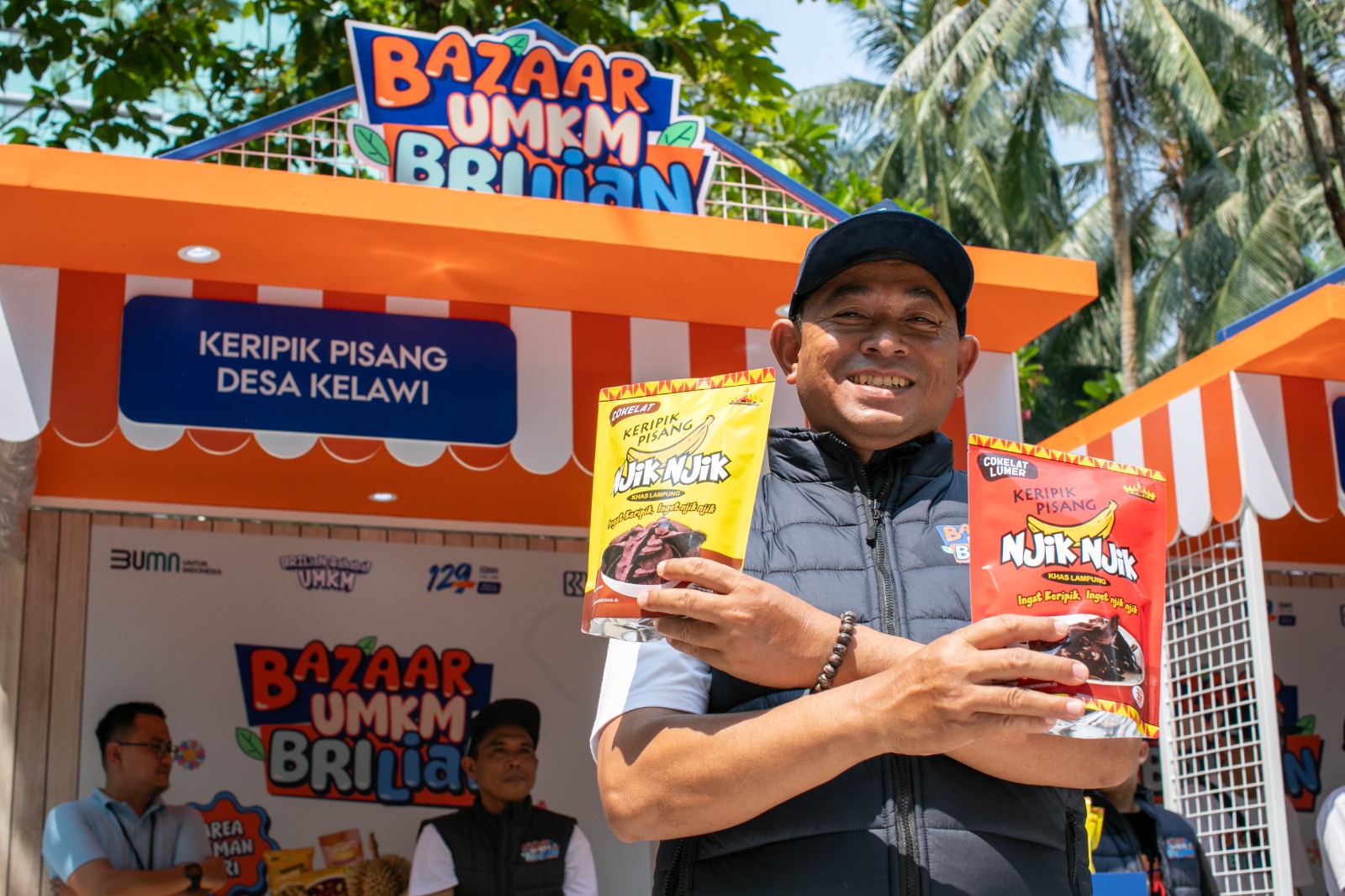UMKM keripik pisang di Bakauheni Lampung berkembang berkat BRI.