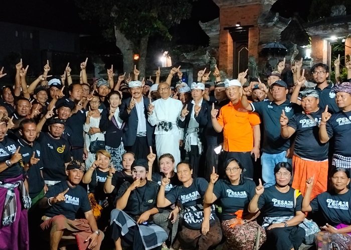 Simakrama paket Astaguna bersama keluarga Puri Nyalian pada Kamis, 24 Oktober 2024.