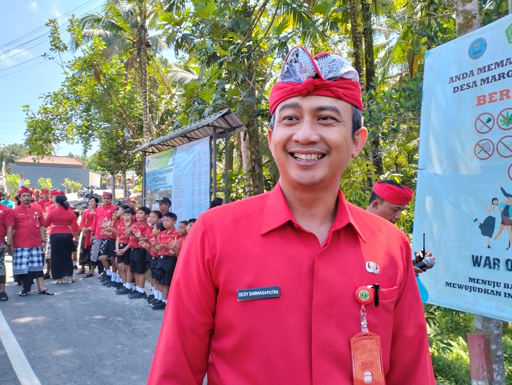 IRIGASI: Kepala Dinas PUPRPKP Tabanan, I Made Dedy Darmasaputra menyebut, ada empat saluran irigasi di Tabanan sudah rampung dikerjakan.