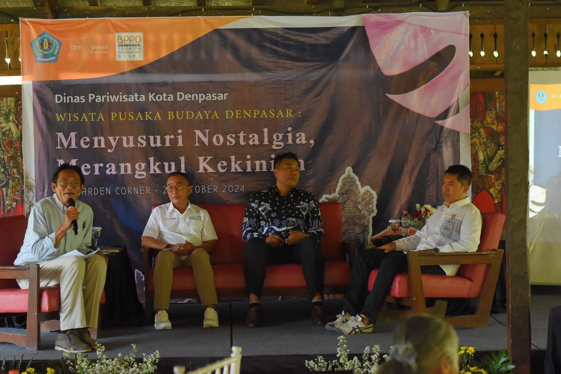 POTENSI: Agenda pariwisata bertajuk "Wisata Pusaka Budaya: Menyusuri Nostalgia Merangkai Kekinian di Denpasar