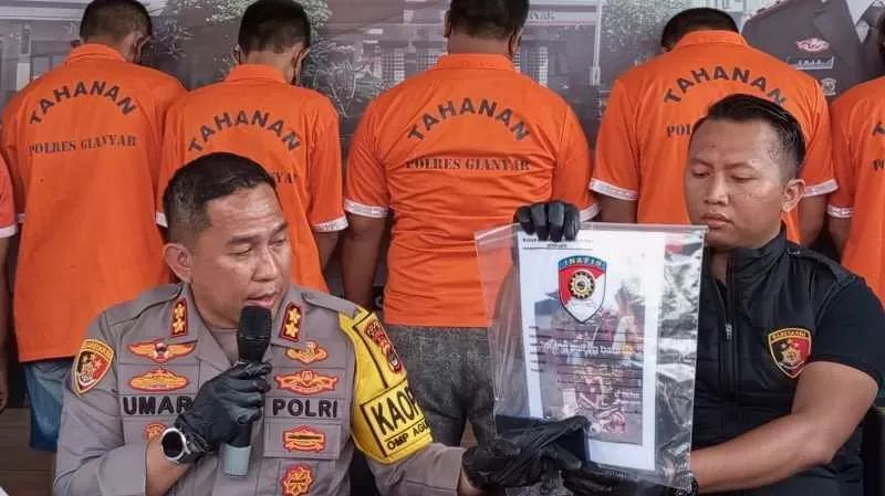 Penetapan tersangka dalam kasus pengeroyokan warga NTT hingga tewas di Gianyar