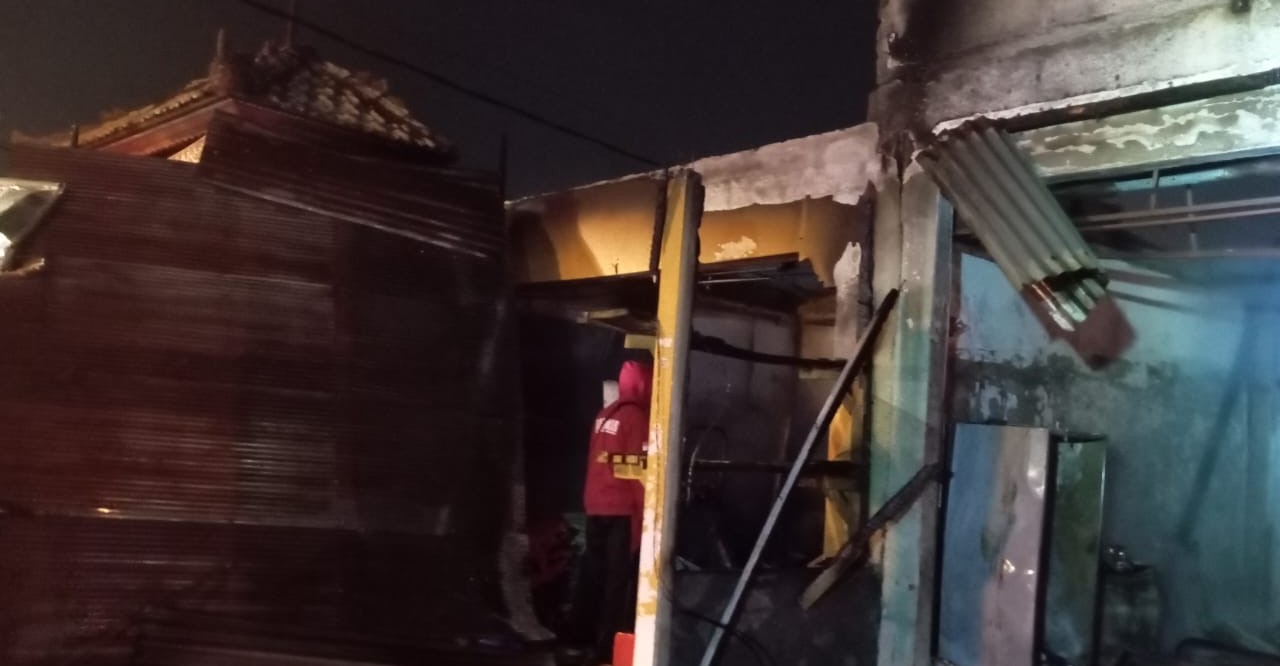 Kebakaran terjadi di Desa Batur Selatan, Kecamatan Kintamani, Kabupaten Bangli, Bali pada Sabtu (26/10/2024)