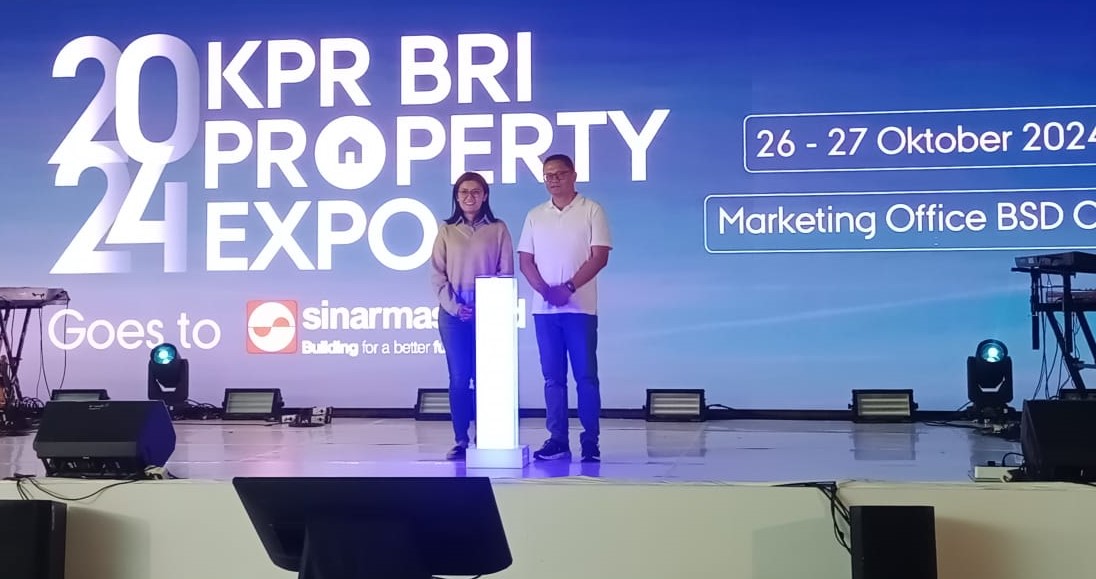 KPR BRI Property Expo Goes to Sinarmas Land pada 26-27 Oktober 2024.