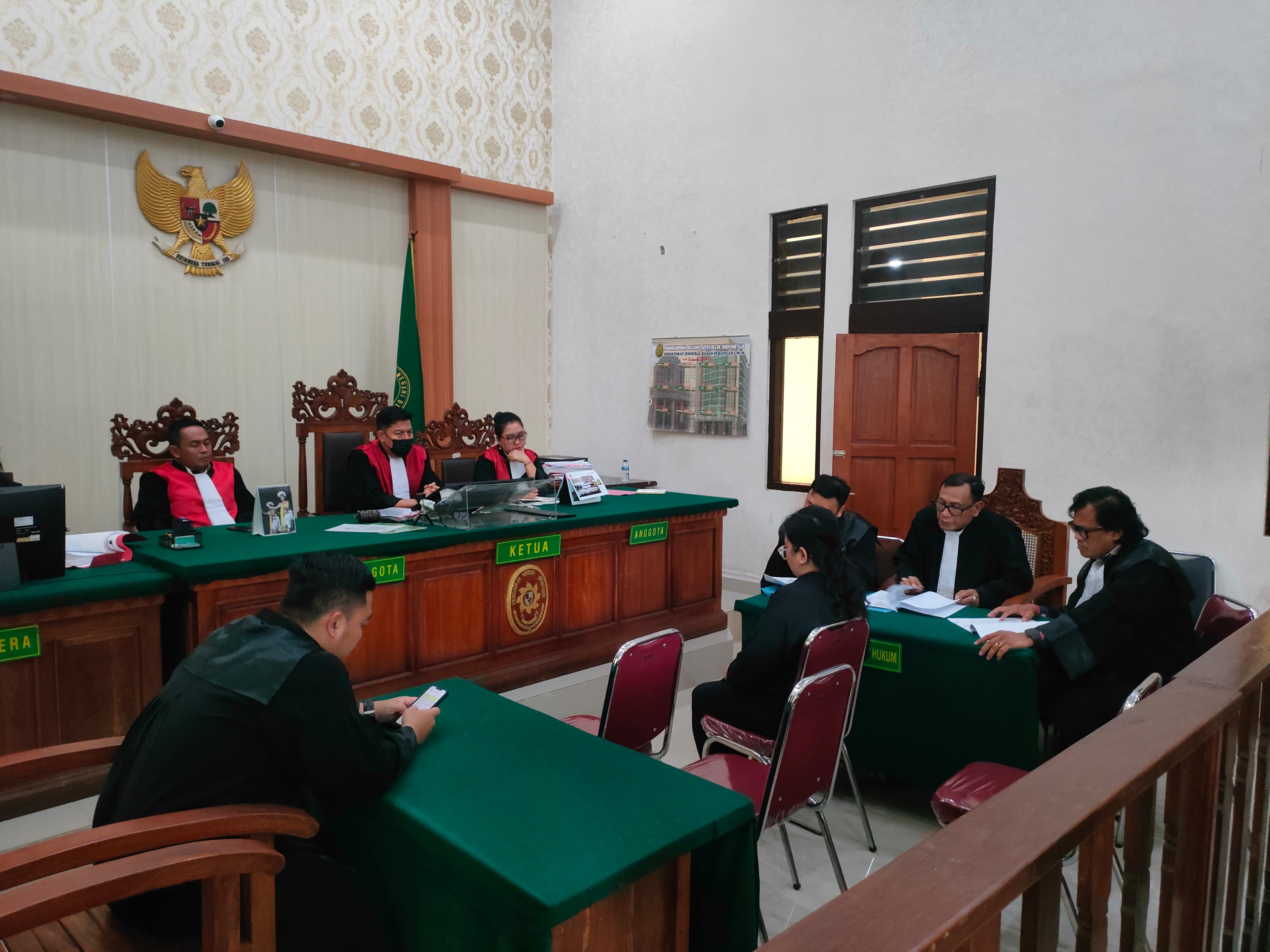 Sidang Eksepsi Kasus Malpraktek Dokter Shillea Olimpia. (Bali Express/I Gede Paramasutha)