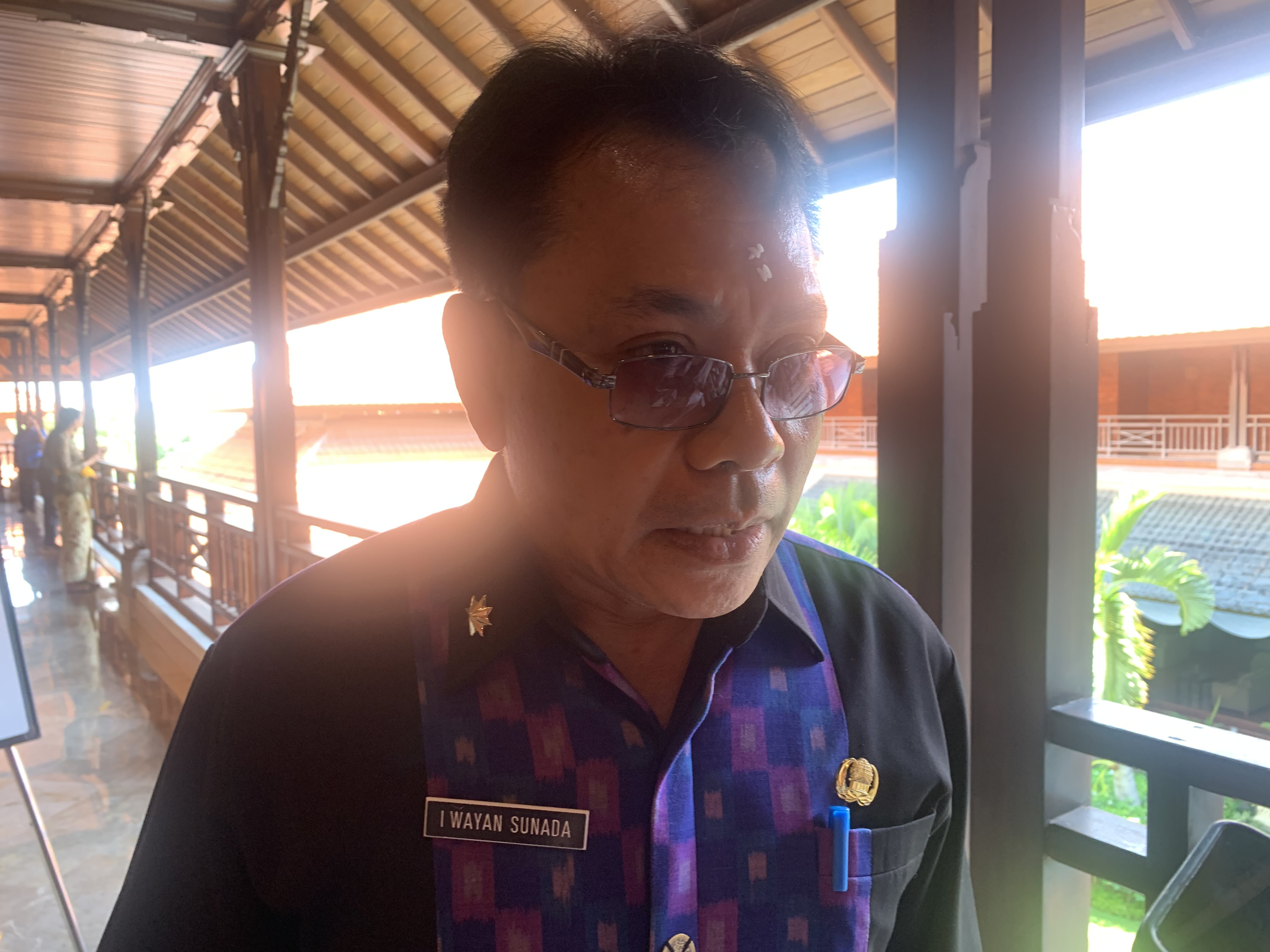 NIHIL ANGGARAN: Kepala Dinas Pertanian dan Ketahanan Pangan Provinsi Bali, Wayan Sunada