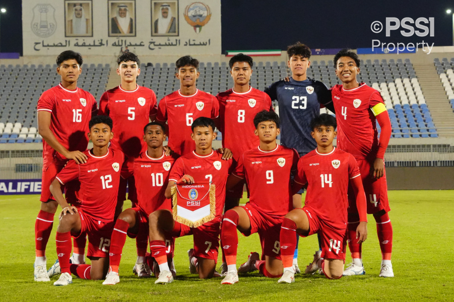 Timnas Indonesia U-17 lolos menuju Piala Asia U-17 2025 mendatang.