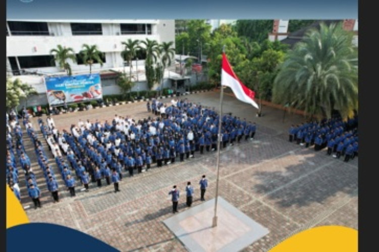 Upacara Peringatan ke-96 Hari Sumpah Pemuda Tahun 2024 di lapangan Kementerian ATR/BPN