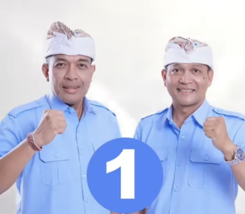 BEASISWA: Pasang calon nomor urut 1 Gede Ngurah Ambara Putra&ndash;I Nengah Yasa Adi Susanto (ABDI)