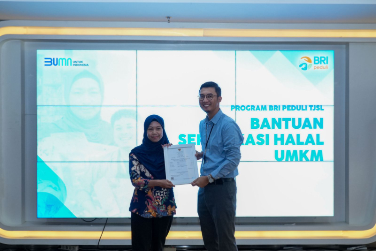 BRI Peduli Gelar Pelatihan dan Sertifikasi Halal UMKM dari Berbagai Daerah