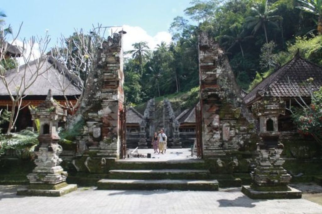 Pura Puncak di kawasan Gunung Kawi, Gianyar, Bali.