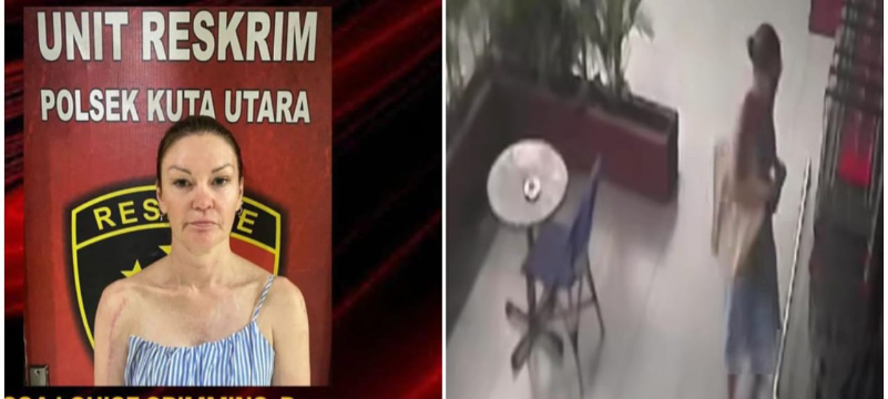 WNA terekam CCTV curi dua tas berisi laptop di Tibubeneng diamankan