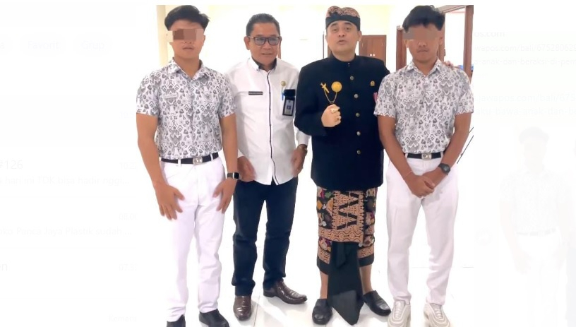 AWK menemui dua siswa yang terlibat tarung bebas di SMA N 2 Abiansemal Badung