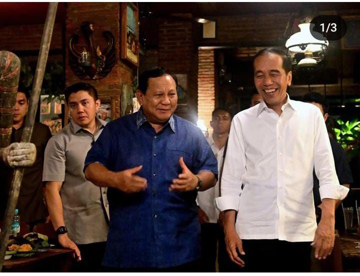 Presiden Prabowo berkunjung ke kediaman Jokowi di Solo