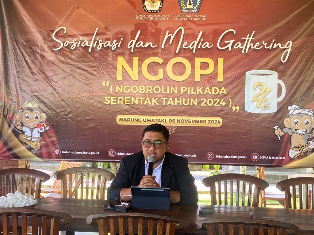 Ketua Divisi Sosialisasi, Pendidikan Pemilih, Partisipasi Masyarakat, dan Sumber Daya Manusia KPU Badung, Agung Rio Swandisara.