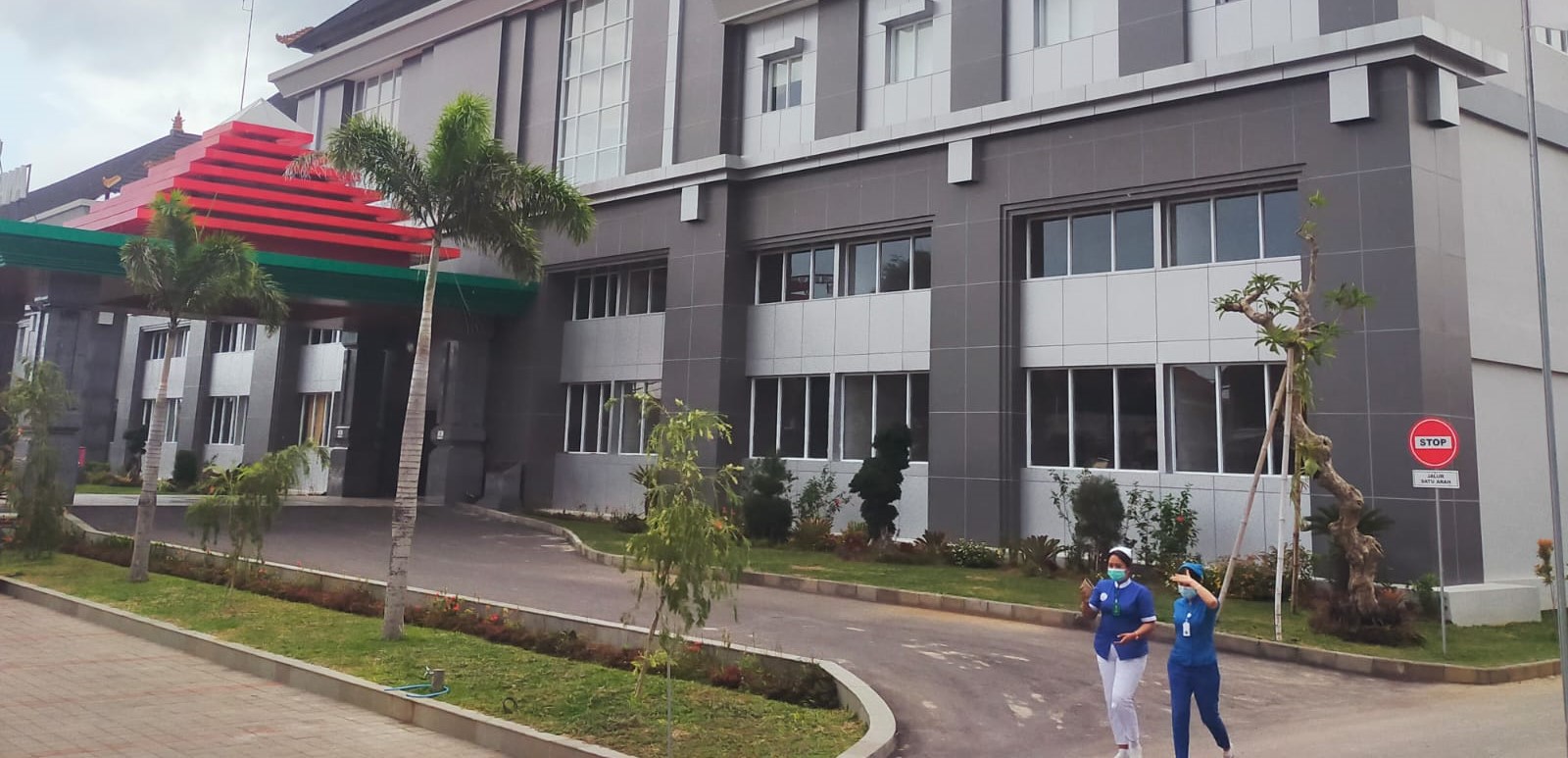Lantai I gedung Mahottama RSUD Bangli akan dijadikan pusat layanan jantung terpadu.